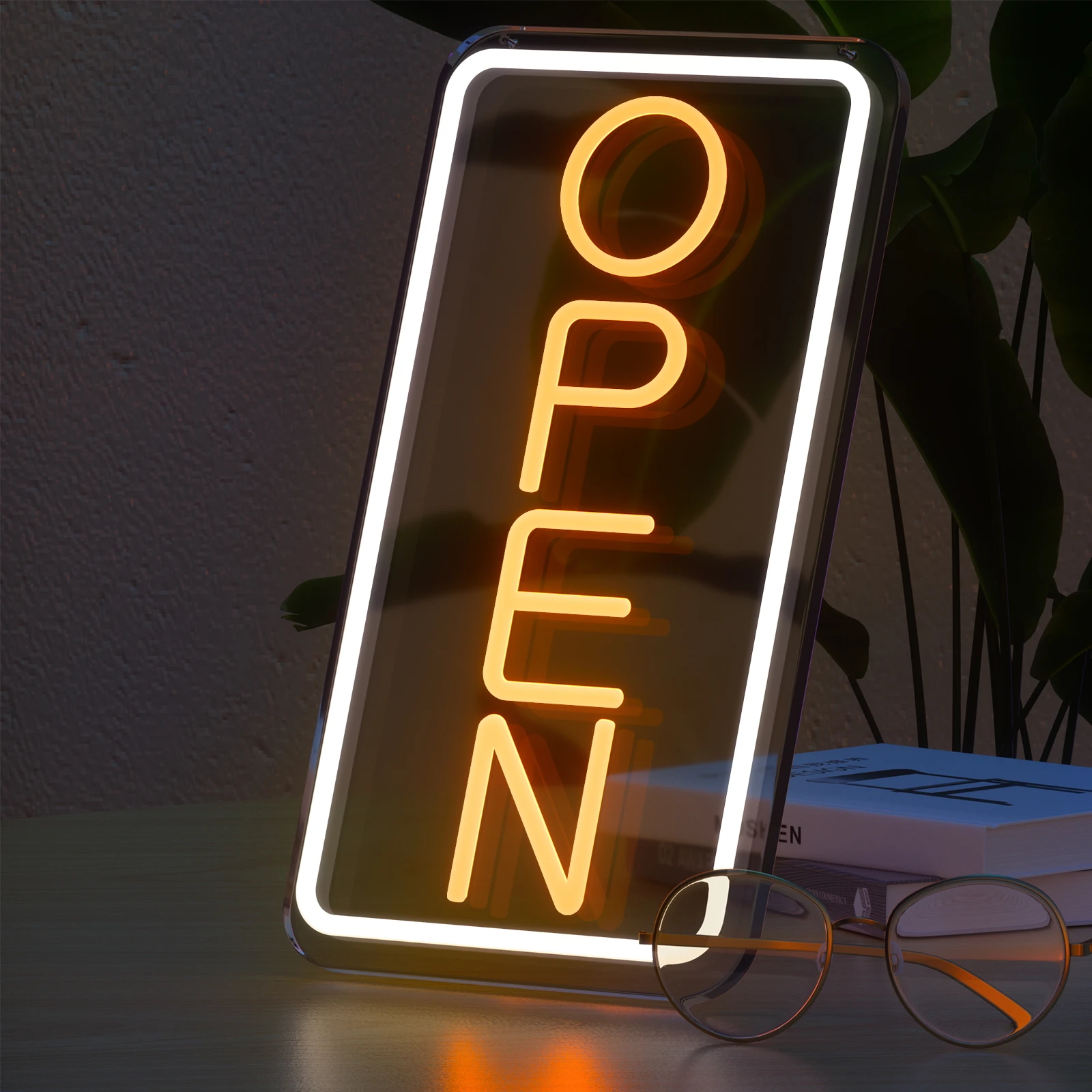 Светодиодная неоновая Подвеска для магазина настенный светильник дома бара кафе