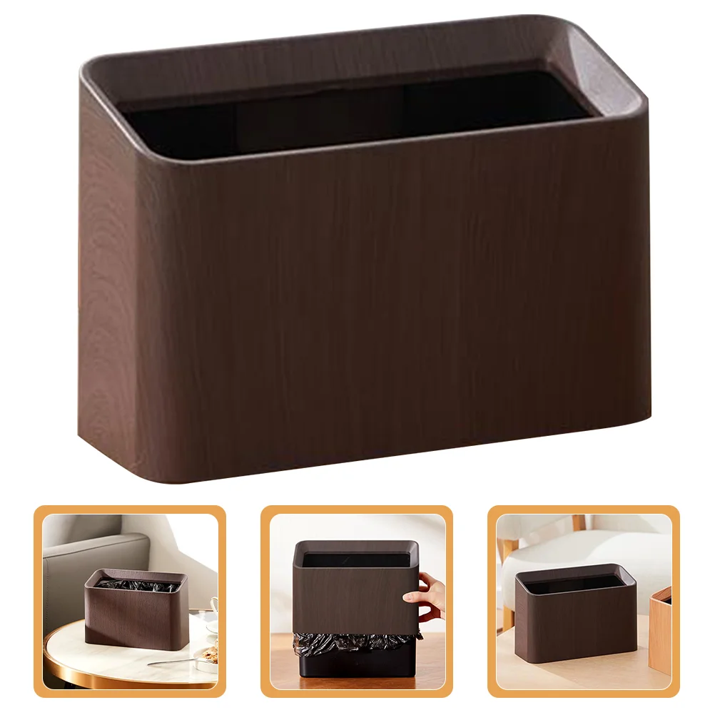 

Car Garbage Bin Recycle Can Garbage Storage Bucket Vanity Waste Bin Mini Trash Bin Garbage Waste Basket Countertop Trash Bin