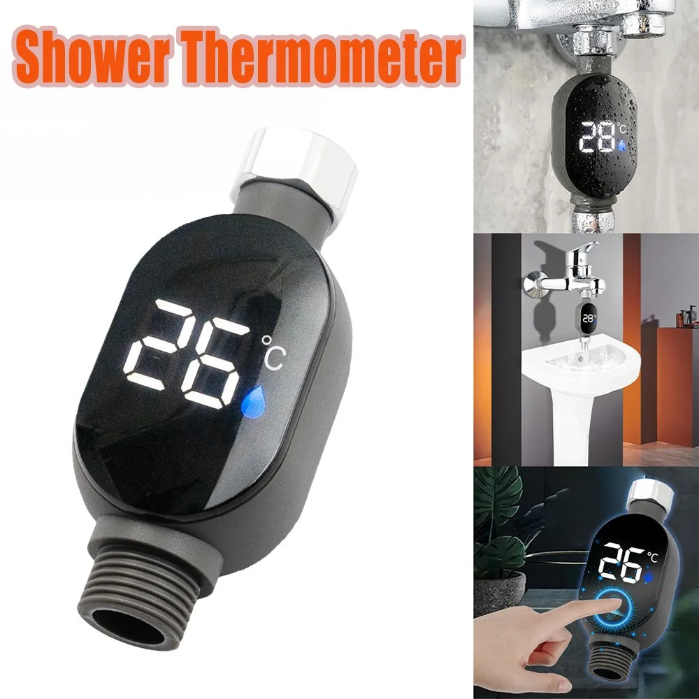 

Цифровой термометр для душа LED