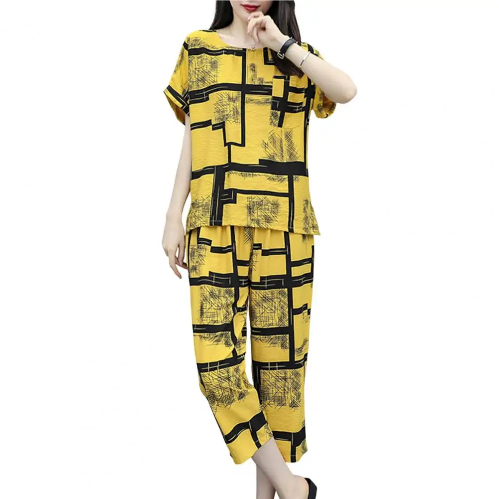 Женская летняя блузка и брюки 2 цвета 1 комплект