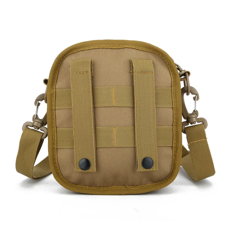 Military Tactical Shoulder Crossbody Bag Outdoor Sports Riding Tactics Shoulder Bag Oxford Cloth Portable Shoulder Bag