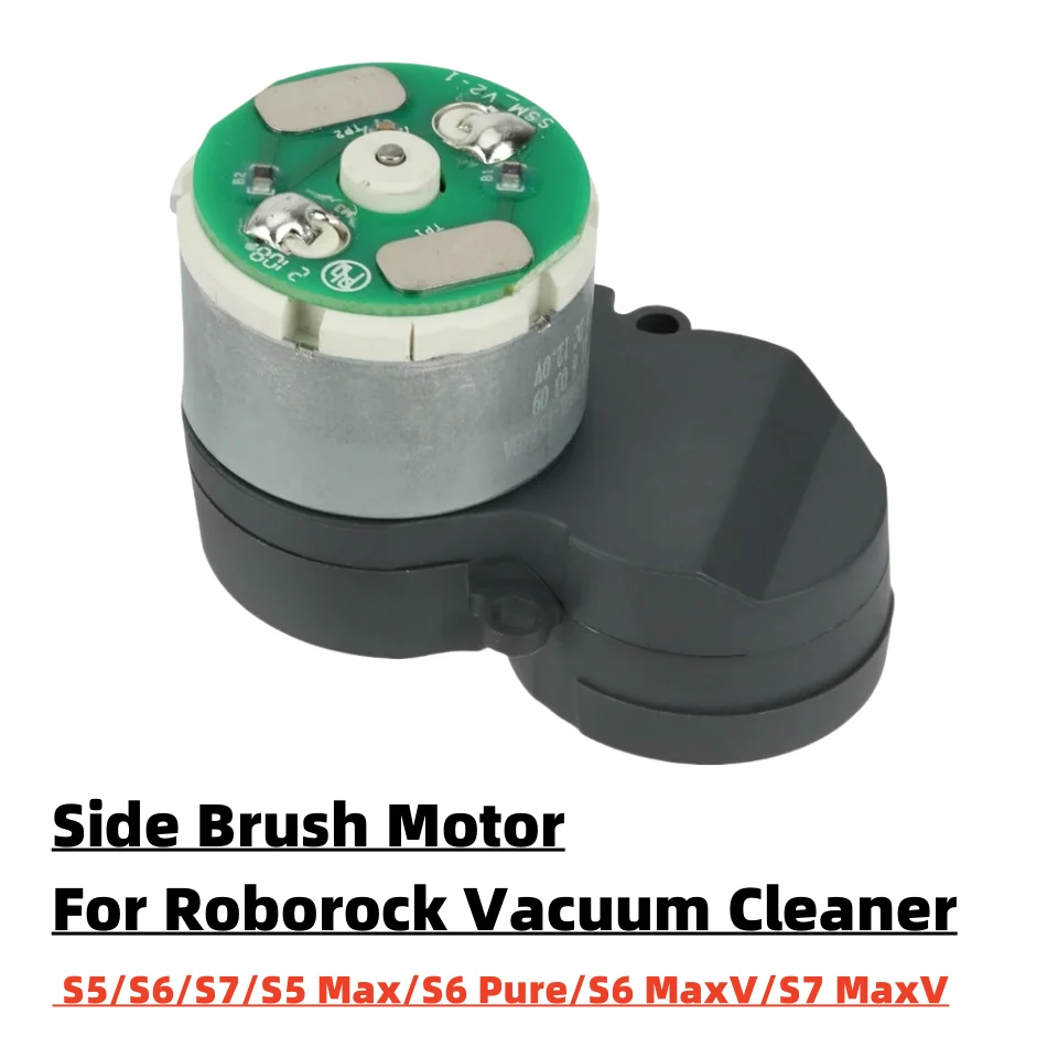 Фото Оригинальный двигатель боковой щетки для Roborock S5 S6 S7 S5 Max S6 Pure S6 MaxV S7 MaxV, запасные части, аксессуары №1