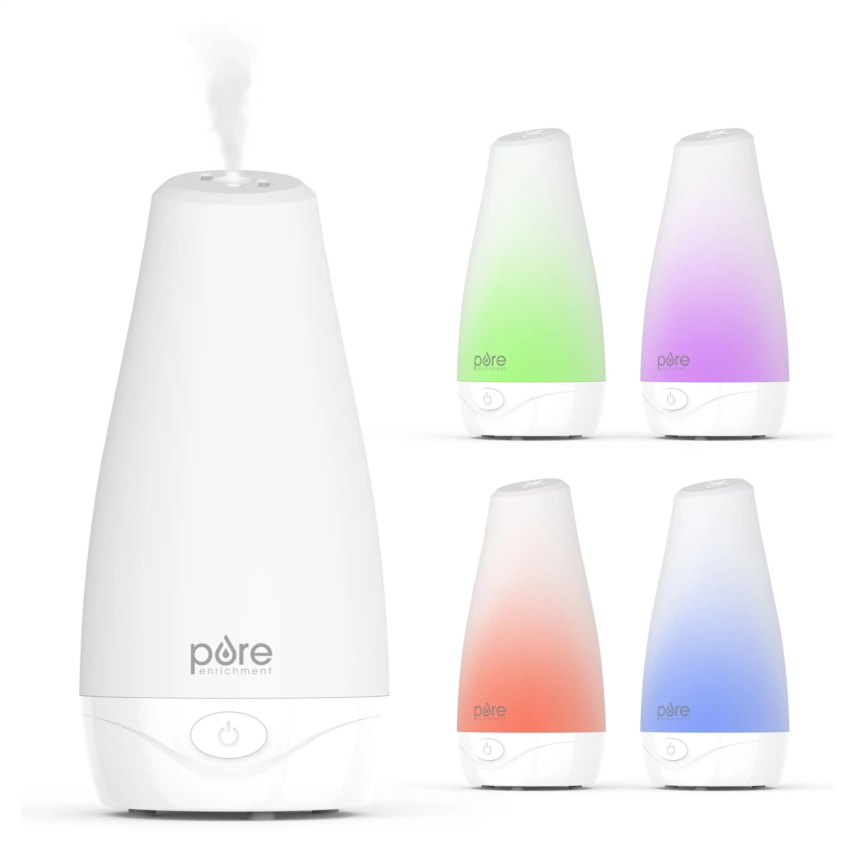 

Essential Oil Diffuser - Compact Ultrasonic Aromatherapy Diffuser, Natural Air Deodorizer, 100ml Water Tank, and O