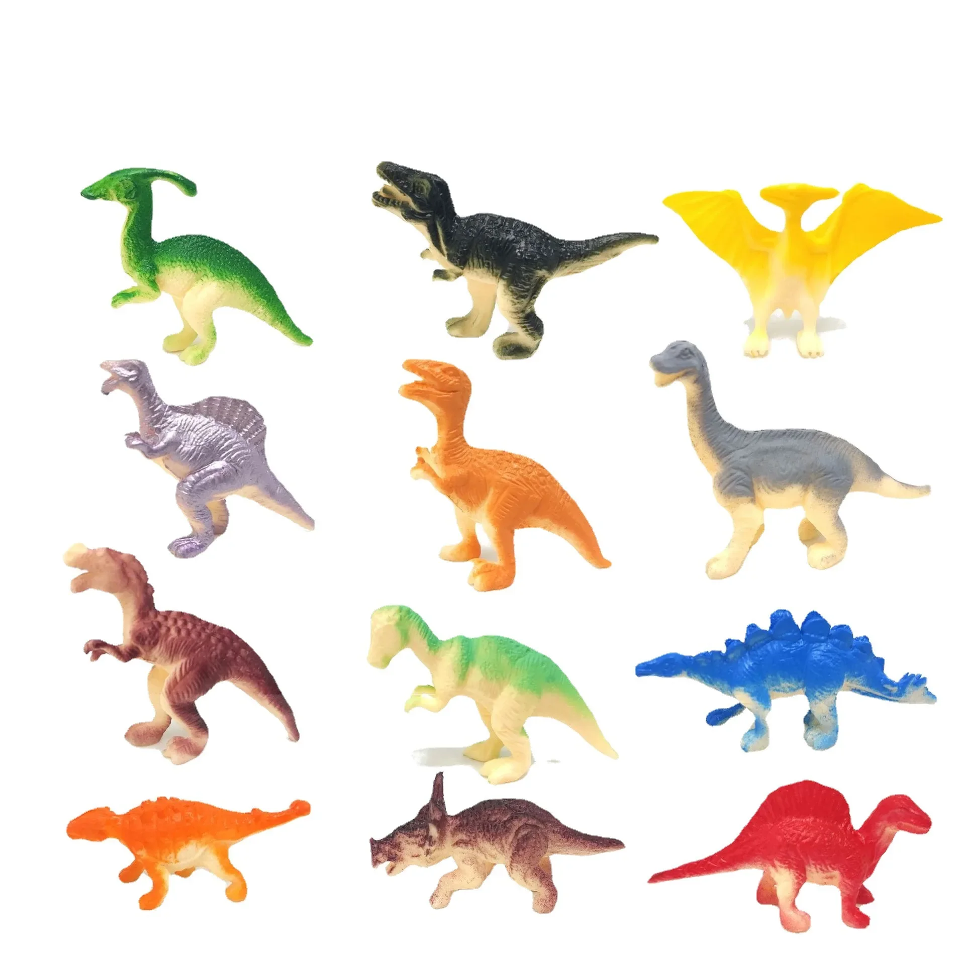 

12 Маленьких динозавров, игрушки, твердый мини-динозавр, модель, набор детских игрушек
