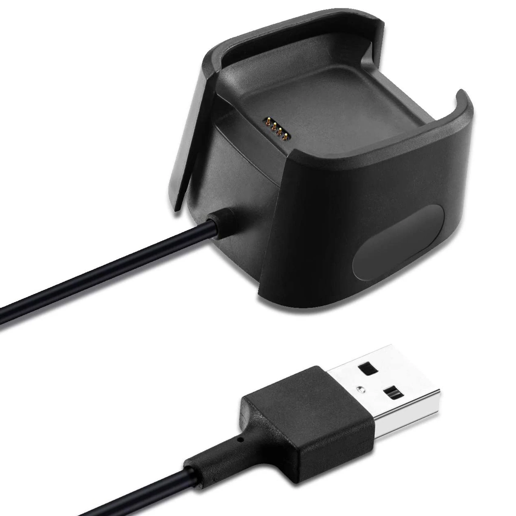 

Зарядное устройство совместимо с Fitbit Versa 2, сменный USB-кабель для зарядки наоборот 2, аксессуары для умных часов
