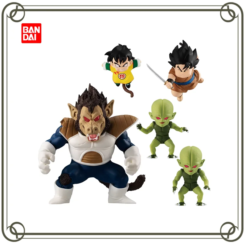 

Оригинальный BANDAI Dragon Ball реклама MOTION Gorilla Vegeta Son goku Anime Mini детская игрушка-фигурка Рождественский подарок