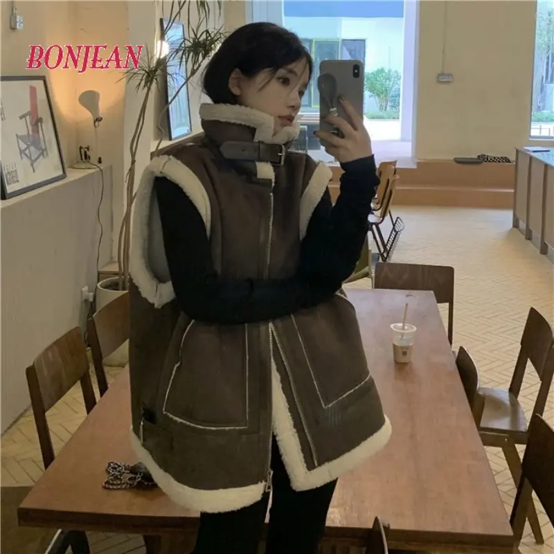 Autumn Winter Women's Fleece Packet Cotton Jacket Parkas Coats Winter Clothes Women Tops  Stand Collar Cotton Padded Outwear