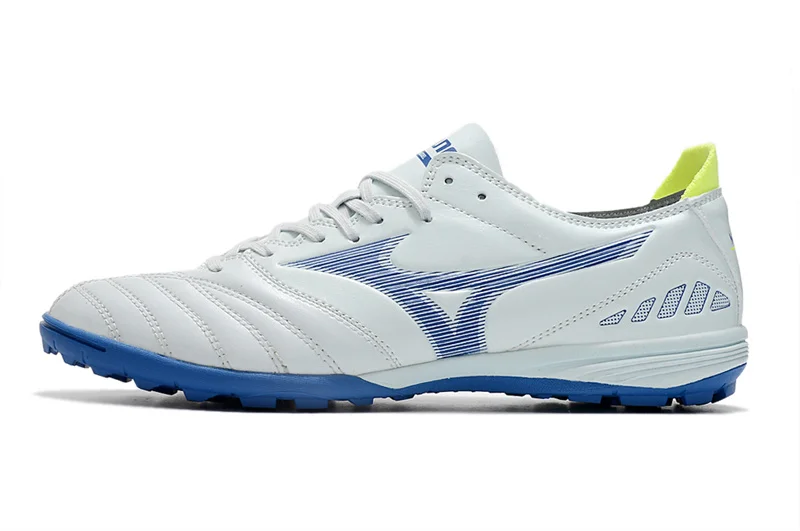 Authentic Mizuno Creation MORELIA NEO III PRO AS Men's Shoes Sneakers Mizuno Outdoor Sports Shoes White/Blue/Green Size Eur40-45