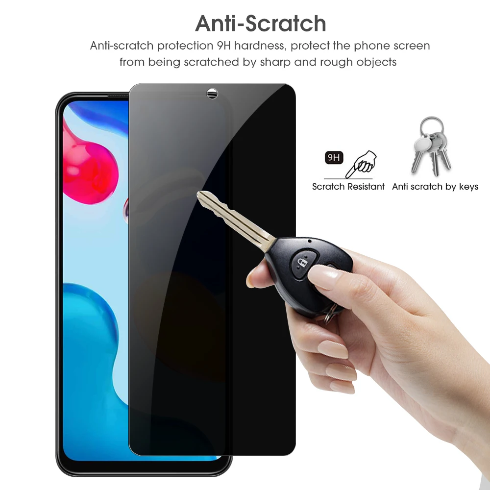 Антибликовая защитная пленка из закаленного стекла для Xiaomi Redmi Note 11S Защита