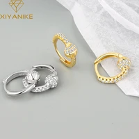 xiyanike rhinestone ear buckle hoop earrings for women luxury girl new fashion trendy jewelry accessories 2022 %d1%81%d0%b5%d1%80%d0%b5%d0%b6%d0%ba%d0%b8 %d0%b6%d0%b5%d0%bd%d1%81%d0%ba%d0%b8%d0%b5