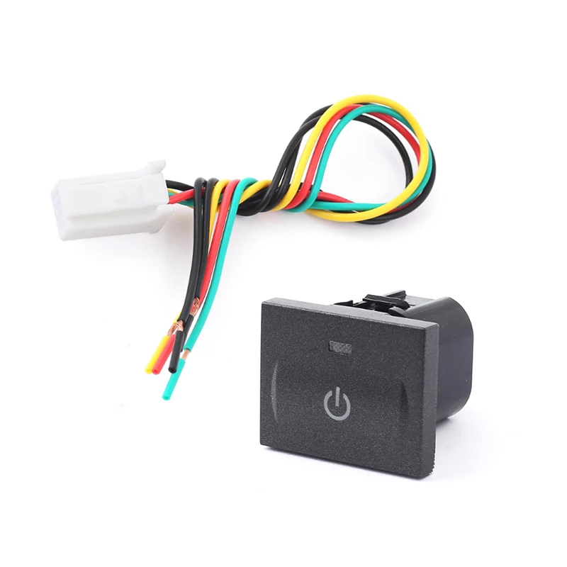 

1 шт., автомобильный парковочный радар, передние противотуманные фары, подсветка вентилятора, кнопка питания с соединительным проводом для Ford Focus