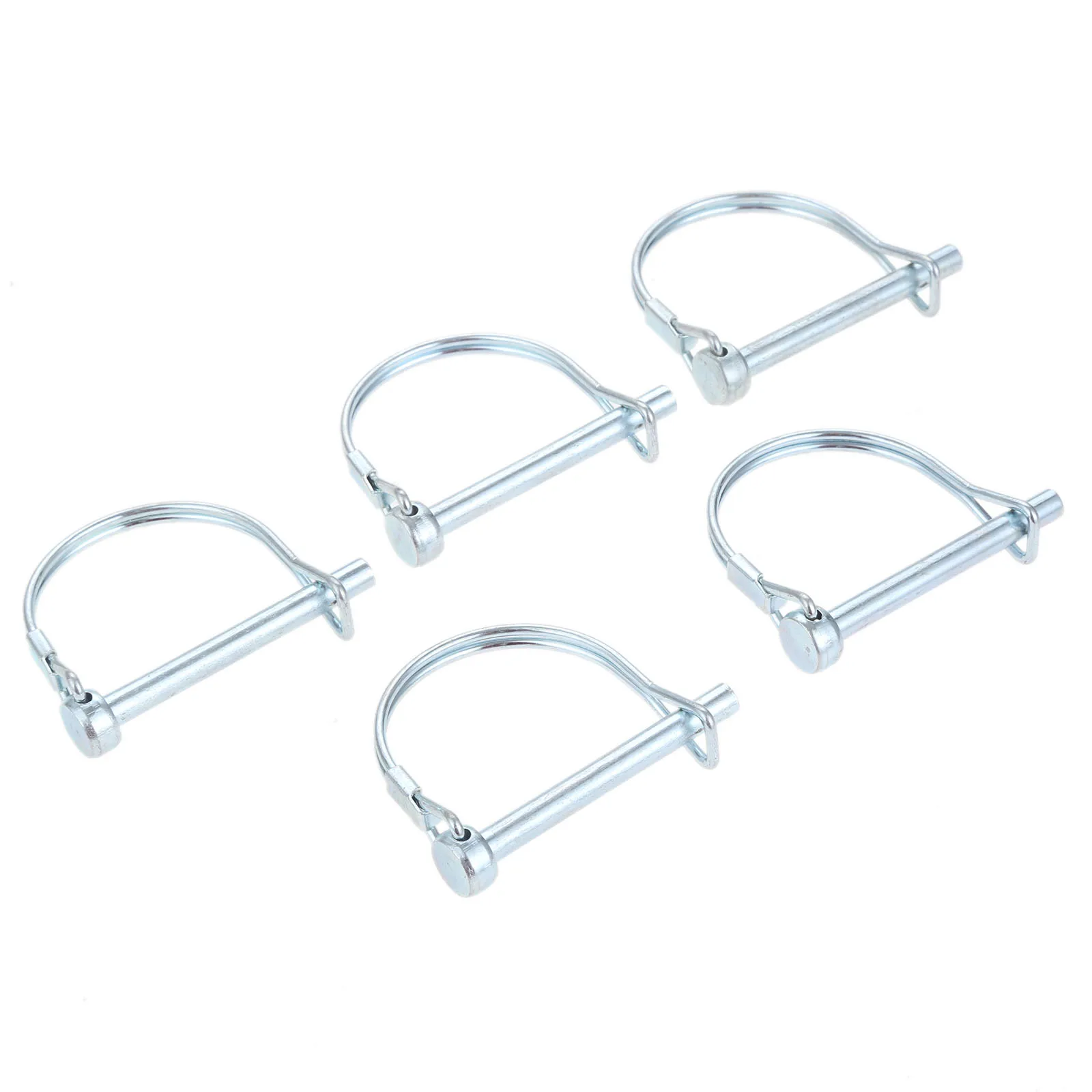 

5/4/2 шт. муфта, предохранительный штифт D-образной формы, стальной вал, стопорное кольцо, разделенный сцепч для лодки, грузовика, фермы, газона, сада M6 M8 M9 M9.5 M10 M12