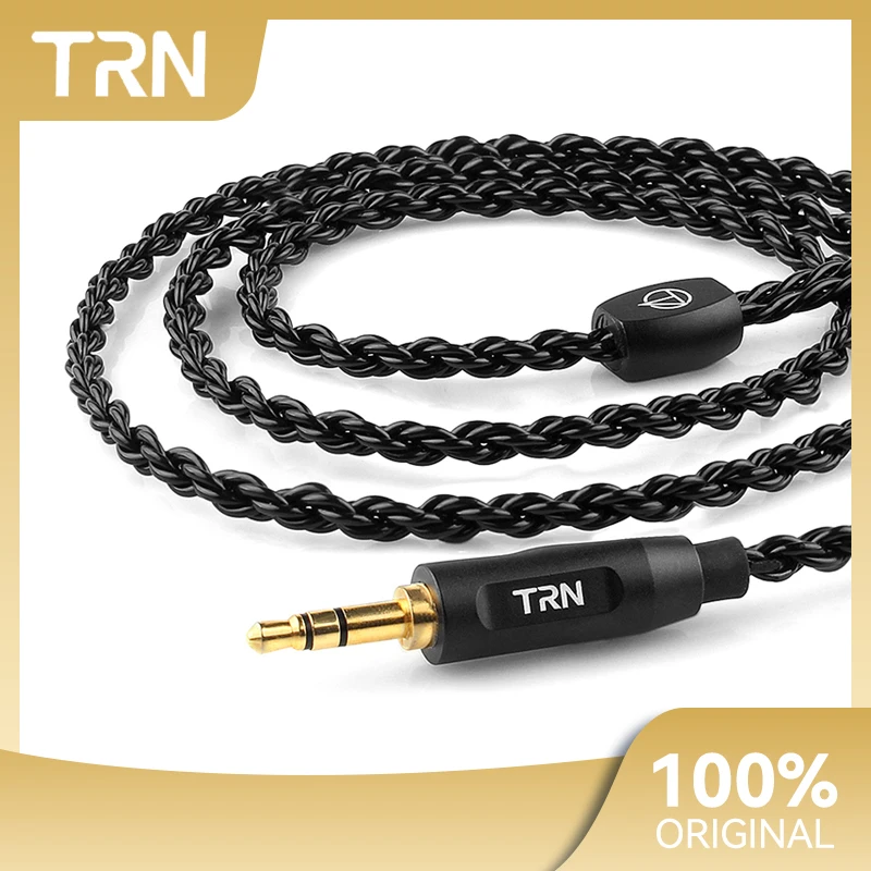 

TRN A3 6 Core Earphones Cable High Purity Copper Cable With 3.5mm MMCX/2PinTRN V90 V30 V80 TRN MT1 VX PRO Kirin MT3 ST5 BAX