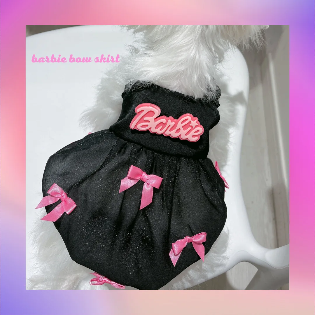 

dog dress puppy clothes pet clothes pink bow dress pet clothes pomeranian designer dog clothes cat clothes