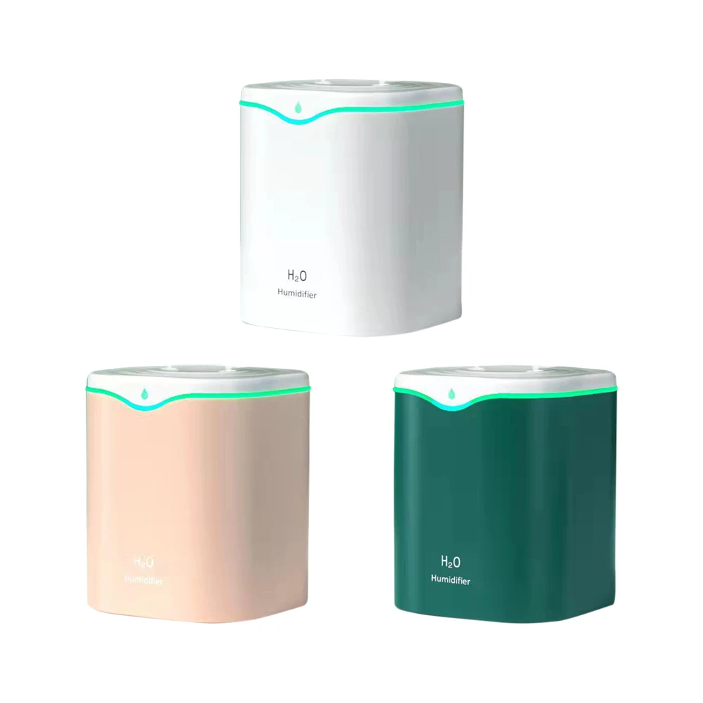 

2200ML Double Nozzle Air Humidifier Large Capacity Essential Oil Aroma Diffuser With Coloful LED Light Ultrasonic Humidifiers
