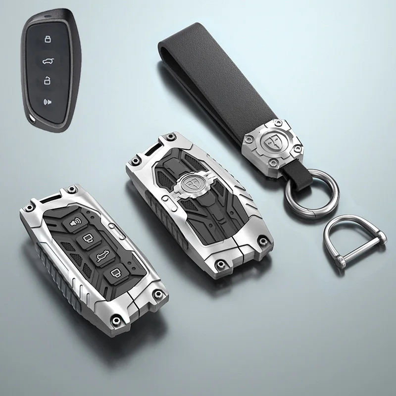 

Цинковый сплав для Haval B 3/4 кнопок, брелок, 2023 H-DOG M6 H6 H7 H8 H4 H9 F5 F7 F7X F7H H2S, автомобильный брелок из цинкового сплава