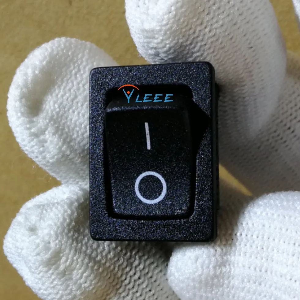 10 шт./переключатель питания JS-606 10A 125VAC 6A250VAC