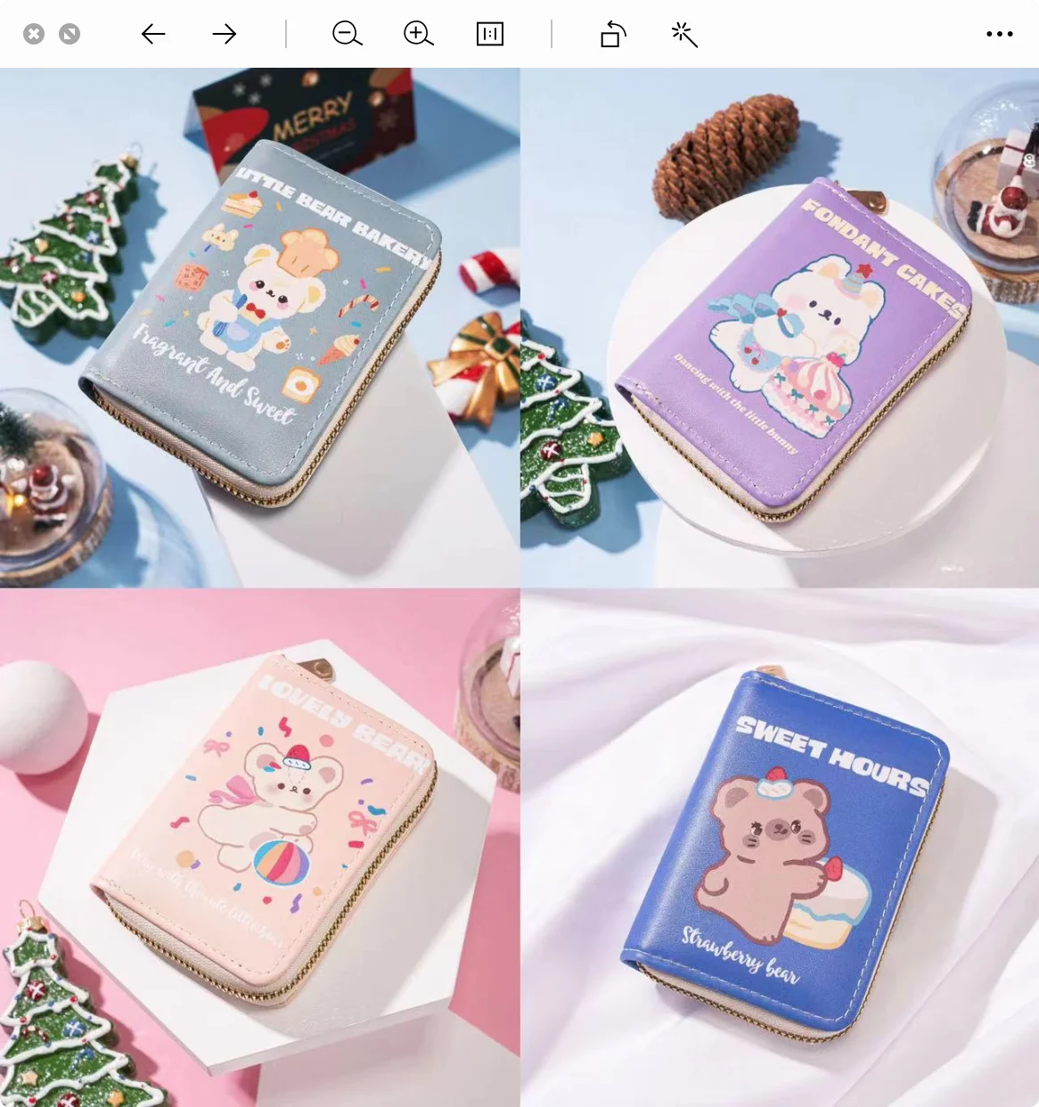 

Cute Customized Name Wallet RFID Blocking Business Leather Wallet card holder Bank Card Holder Smart Wallet Coin Zippe Purse