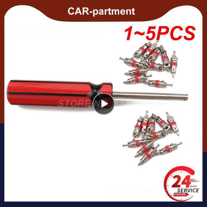 

1~5PCS Tyre Zinc Alloy Valve Stem Core Part Valve Core Wrench Car Truck Zinc Alloy Tire Tyre Valve Stem Core Part Replacement