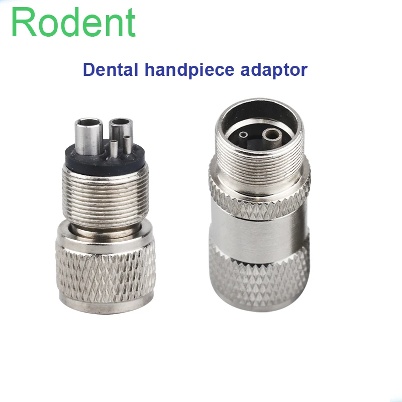 Dental Handpiece Converter Borden B2 To Midwest M4 or 2 To 4 Connector Tubing Adaptor