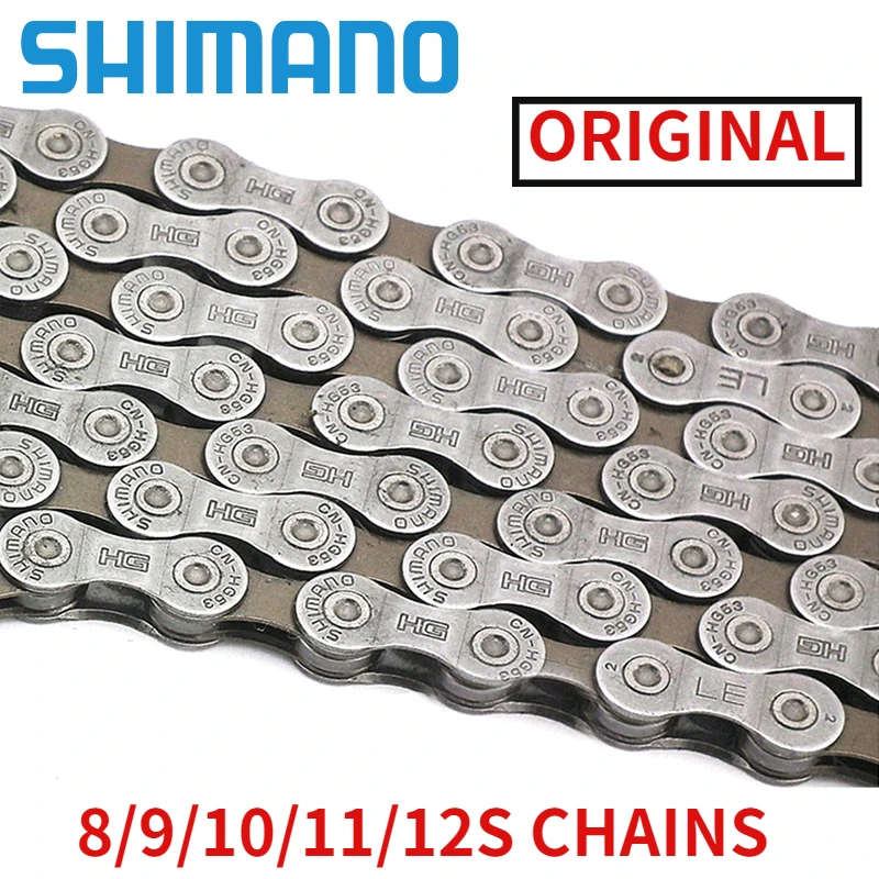 

SHIMANO 8/9/10/11/12 S Bicycle Chains Road MTB Bike chains CN HG40 HG53 HG54 HG701 HG901 M8100 M6100 HG601 116 L/126L Bike Chain