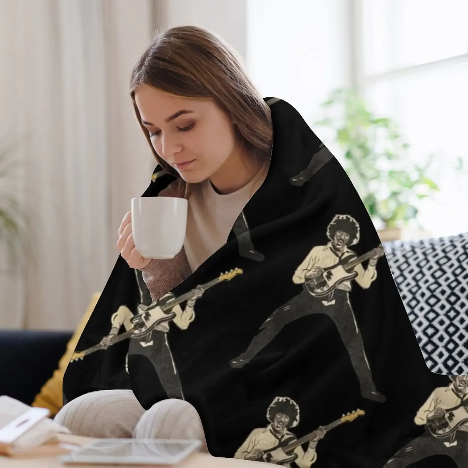 PHIL LYNOTT THIN LIZZY Плед Одеяла для пикника Thins