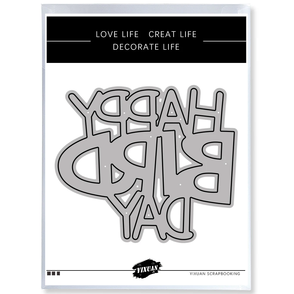 Металлические Вырубные штампы для скрапбукинга украшения ручной работы |