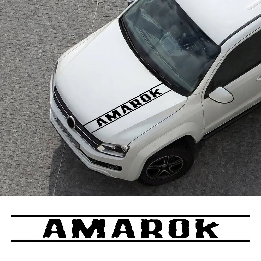 

Pickup Stickers For VW Volkswagen Amarok V6 UTE Tdi 580 4 Motion Car Hood Decal Truck Graphic Vinyl Decor Cover Auto Accessories