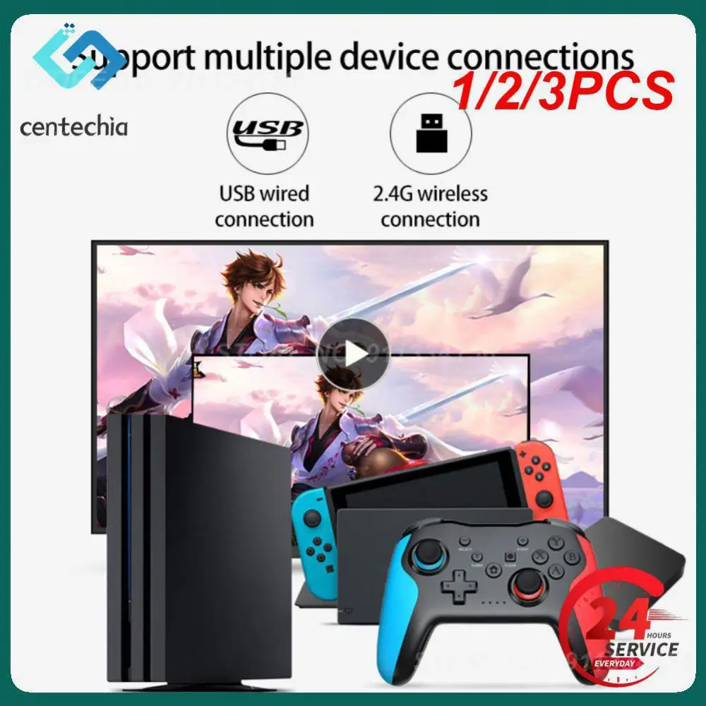 

1/2/3PCS Wireless Controller BT For Switch PC PS3 Joystick Gamepad NFC Professional Lag-Free Gamepad