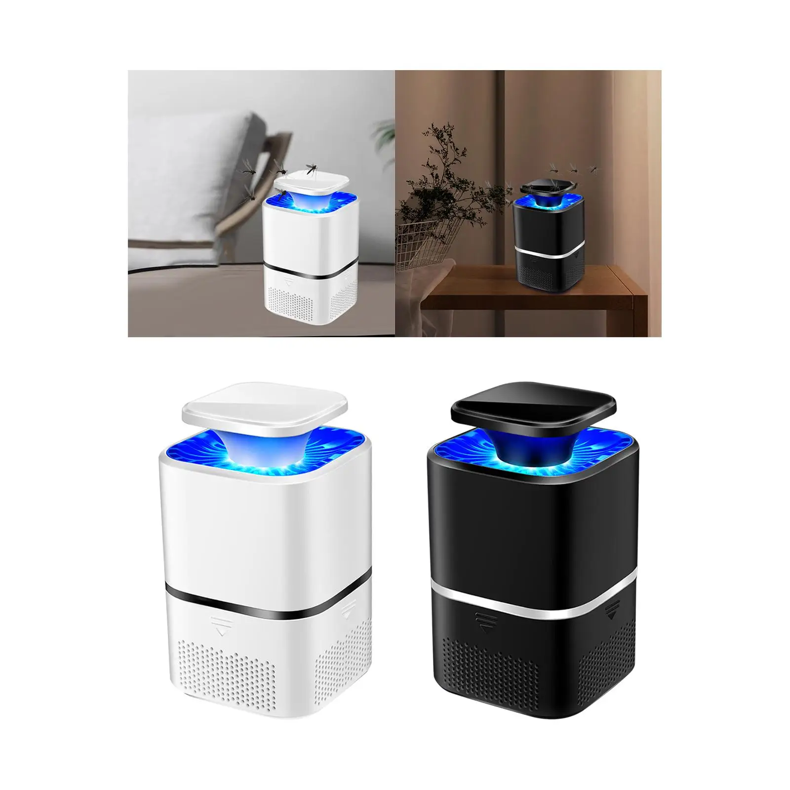 Электрический Ловец летающих мушек быстрый и эффективный фотоубийца для спальни