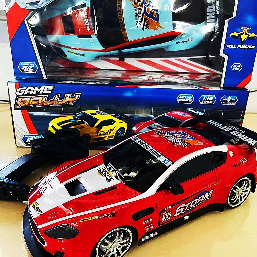 

1:20 Drift RC Car Boy 2.4G Radio RC High Speed Off Road Racing Collection Simulation 911 GTR Supercar Model Game Kids for Toys