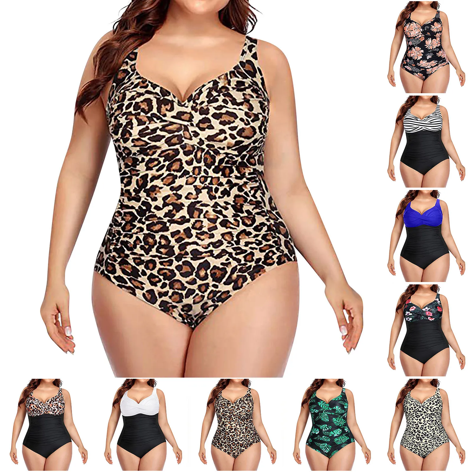 

Женский модный раздельный купальник с леопардовым принтом, купальник 2023, костюм, цельный комплект, купальник, женская пляжная одежда, бюстгальтер без стали