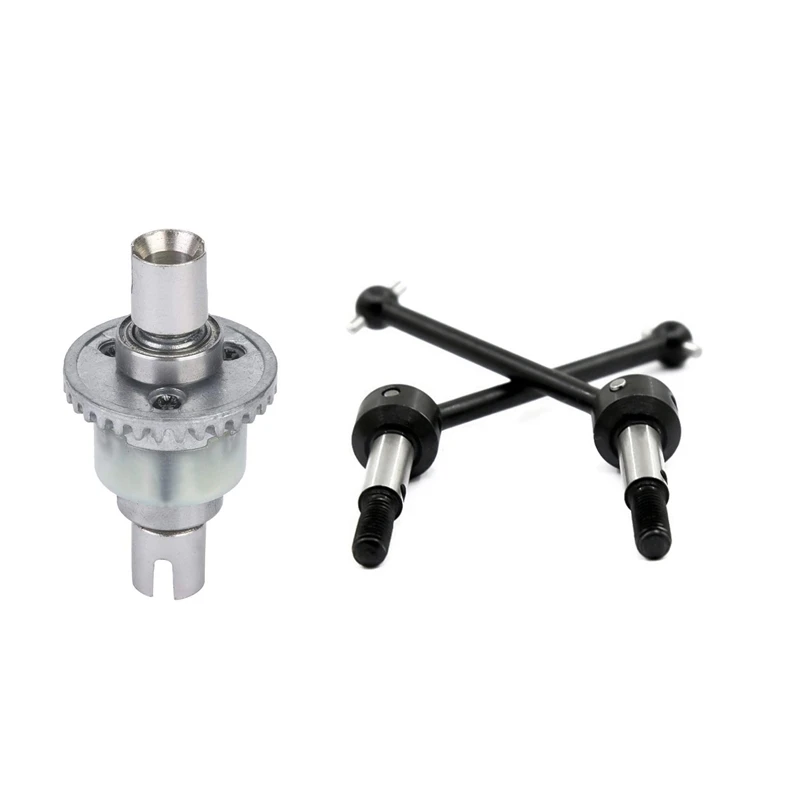 

1 Pcs PX 9300-07A Metal Differential Assembly & 2 Pcs For 3 Racing Sakura RC 1/10 44Mm Steel CVD Drive Shaft