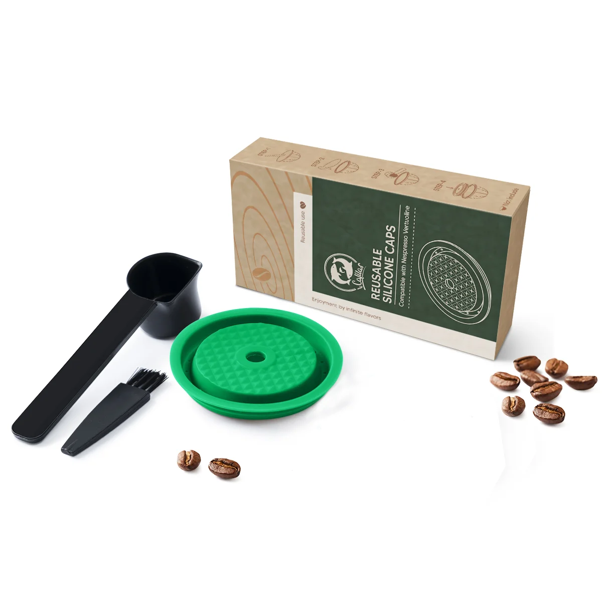 

Многоразовая крышка для Nespresso Vertuo Next i Cafilas