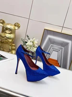 italy fashion shoes ami wedding yigit pumps blue high heel platform