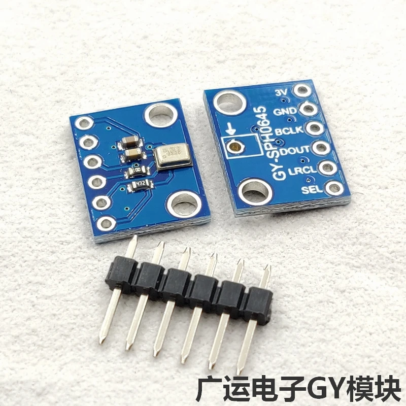 

GY-SPH0645LM4H I2S Interface MEMS Digital Sound Sensor Microphone Head Microphone