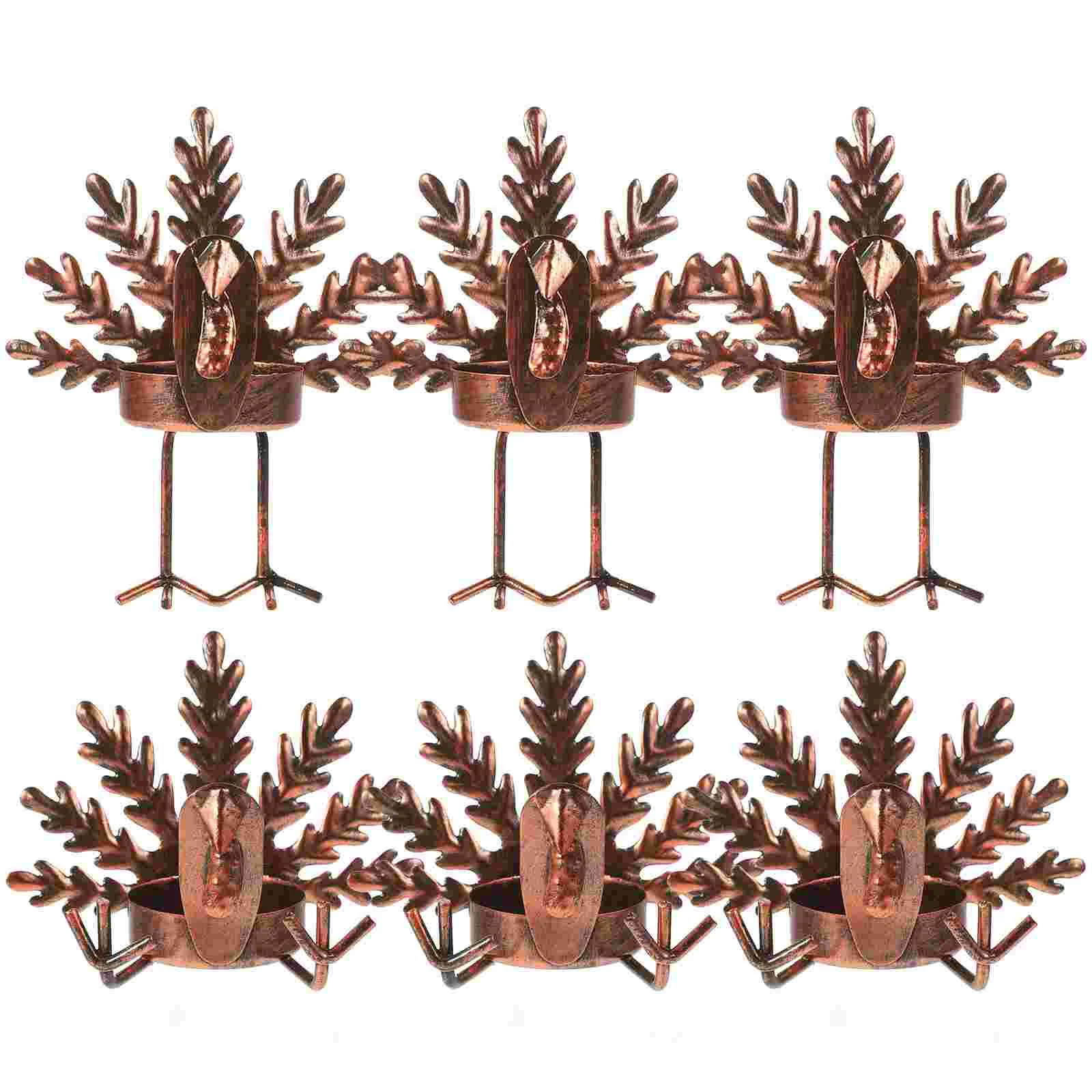 

Подсвечник на День Благодарения, держатели для индейки, железная подставка, украшения вечерние, Осенний обеденный стол