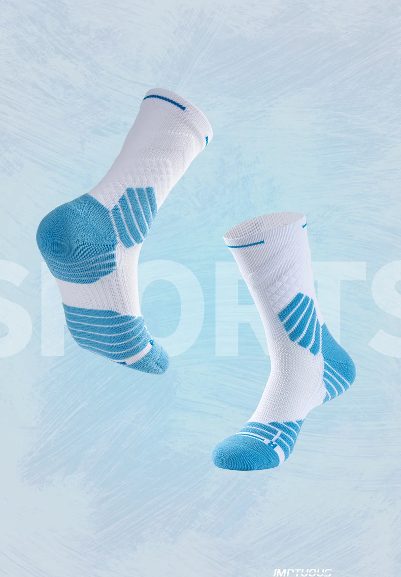 Basketball Men Sock Sports Breathable Women Compression Crossborder Supply Running Riding Cycling Knee high Biking Hockey Soccer