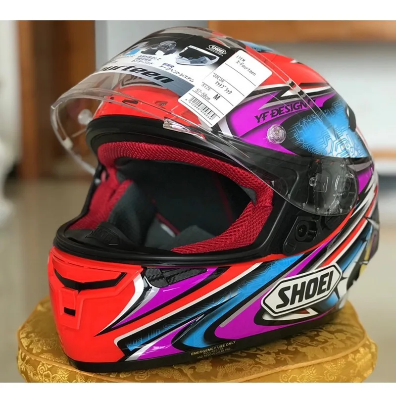 

SHOEI X14 Helmet X-Fourteen R1 60th Anniversary Edition Purple Kato Helmet Full Face Racing Motorcycle Helmet Casco De Motocicle