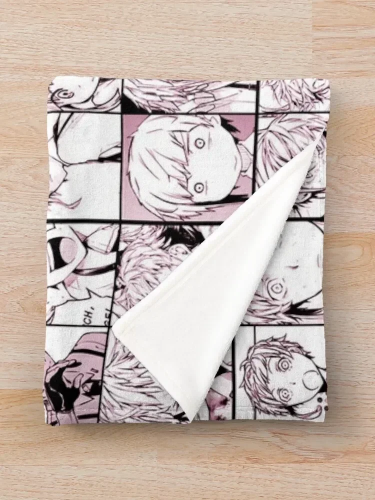 Atsushi BSD - цветная версия коллажа пледы плюшевые рождественские украшения одеяла