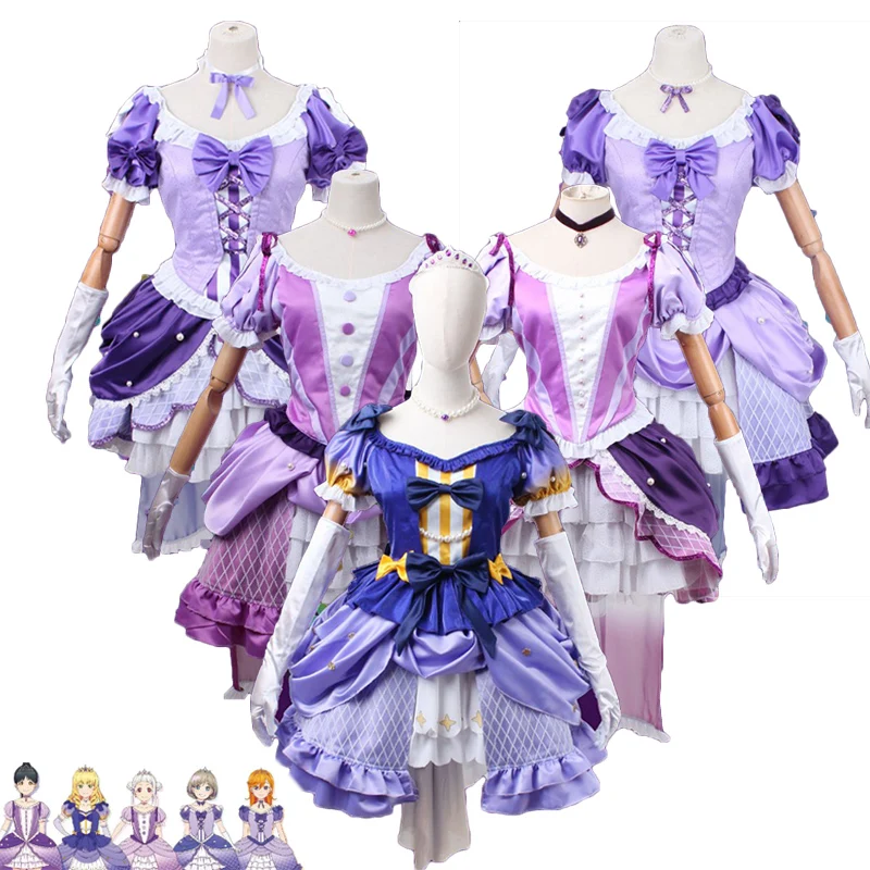 

Anime LoveLive Superstar Liella Cosplay Costume Starlight Prologue Shibuya Kanon Tang Keke Cosplay Dancing Dress Custom Made
