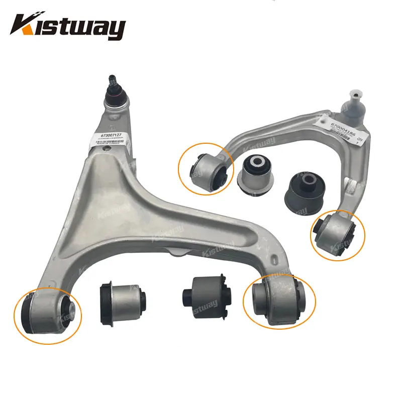 

Front Suspension Upper Lower Control Arm Bushing For Maserati Quattroporte Ghibli 3.0 M156 M157 AWD RWD 670004185 670004186