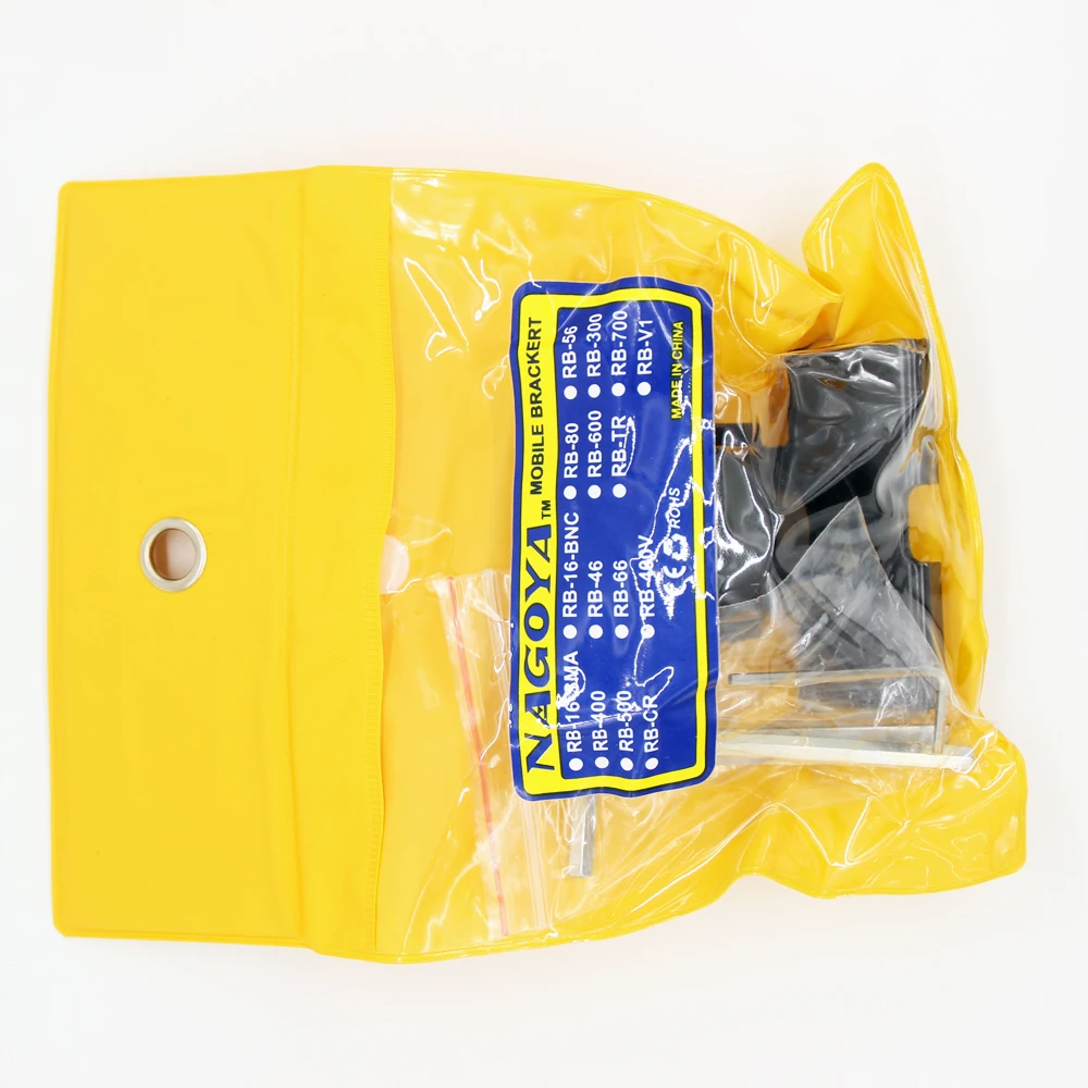 RB-400 Car Antenna Mount Bracket Silver Color For Mobile Car Radio QYT KT-8900D BAOJIE BJ-218 Accessories antenna bracket