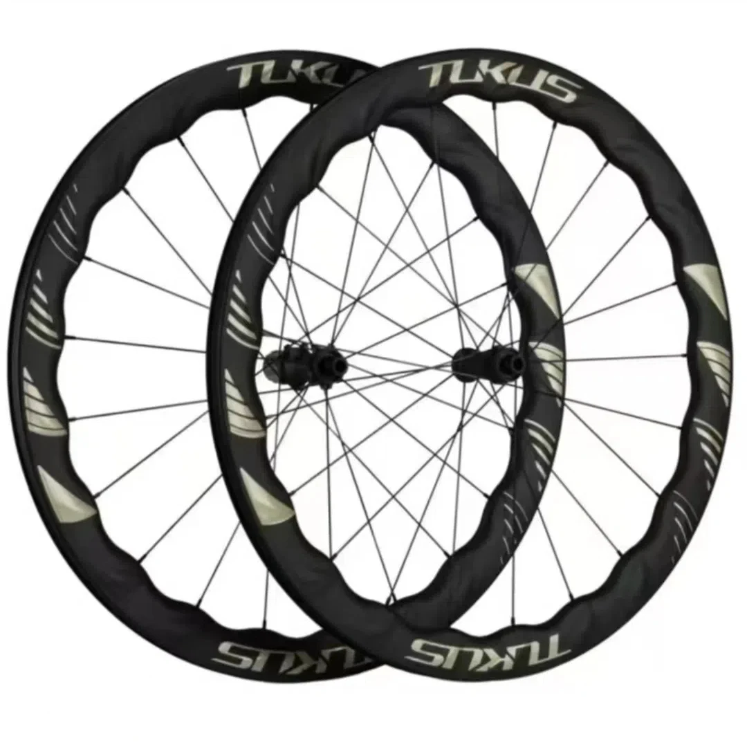 TUKUS Bluefin NEO 1300 г волнистая карбоновая колесная пара 36T с храповым механизмом