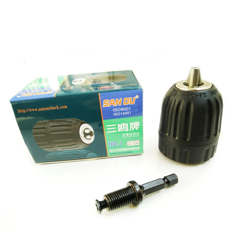 

1Set 0.8-10mm Mini Drill Collet Chuck Converter 3/8"- 24UNF Dremel Mandril Perforator Cartridge Wrench Keyless Engraver Chuck