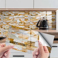 new self adhesive marble wallpaper peel and stick waterproof wall decals crystal film tile stickers bathrom kitchen wall sticker