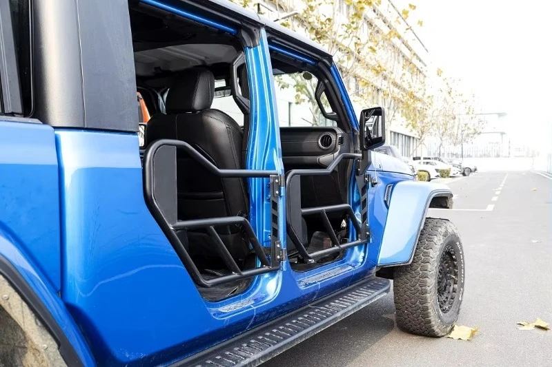 Фото Изготовление стальных трубчатых дверей для внедорожников 4x4 для Jeep Wrangler. №3