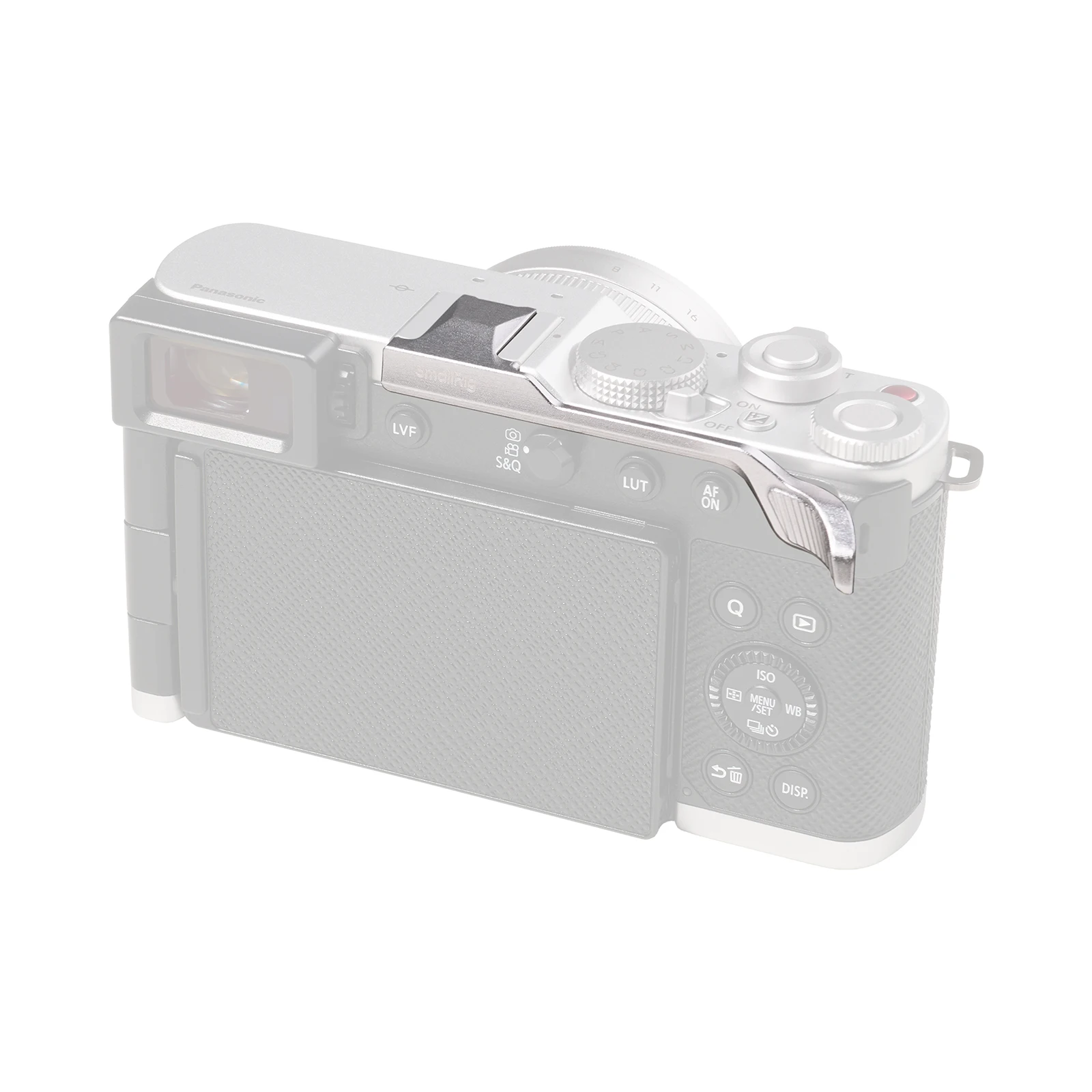 Фото SmallRig 5703 L10: Накладка-подставка для большого пальца с крышкой горячего башмака для Panasonic L10, со встроенными силиконовыми накладками и съемным слотом для камер №4