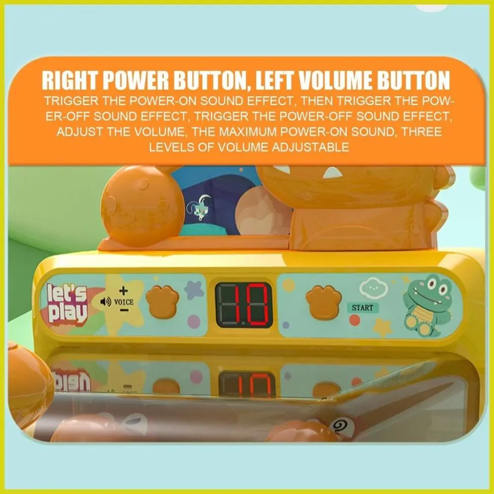 Пинбол Крокодил Настольные шарики Игра Музыка и свет Многопользовательская игра