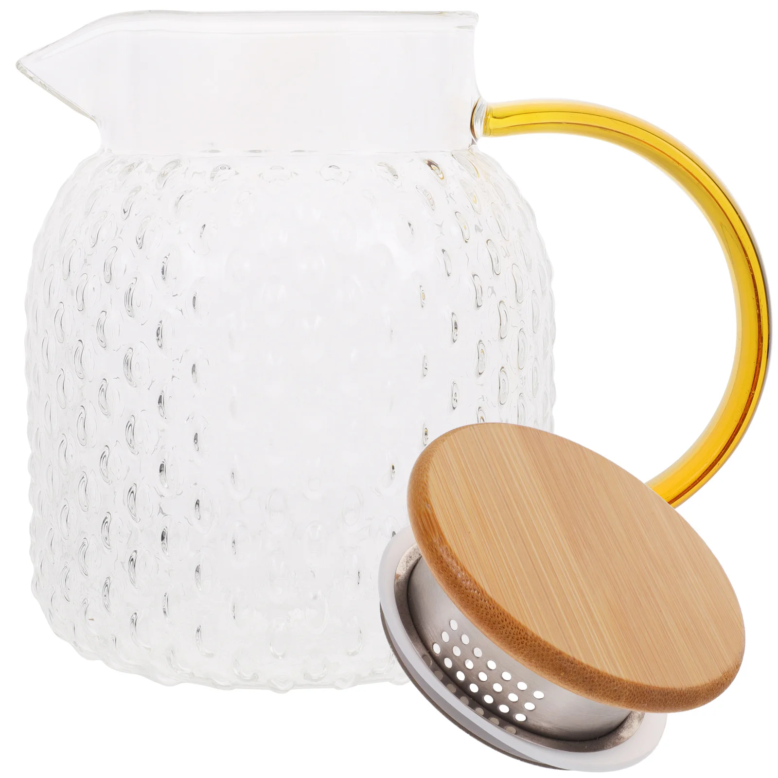 Горшок для воды кувшин напитков стеклянный холодильник чайник бутылки сока